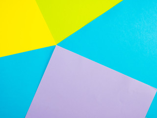 abstract colored yellow blue green paper background