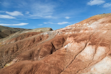 Mars terrain in the mountainous Altai