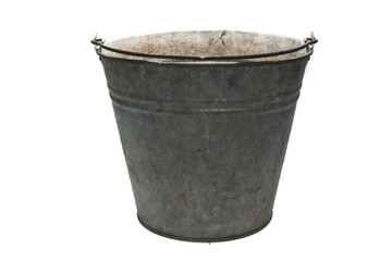 bucket isolated on white background
