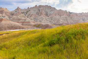 The rugged beauty of the geologic formations in the Badlands National Park of South Dakota, draws visitors from around the world. These formations also contain the richest fossil beds in the world.