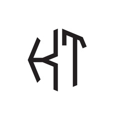 two letter KT octagon logo