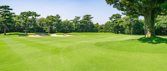 ゴルフ場 ゴルフコース フェアウェイ