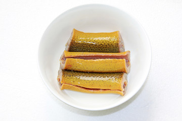 finless eel section ready for cooking