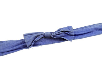 blue cowboy clothing bowknot