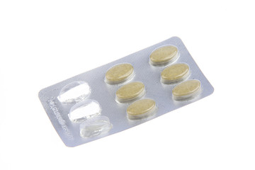 sealed packaging drug tablet