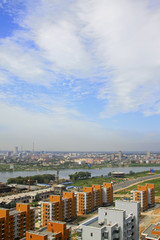 Obraz premium city building architecture in northern China