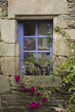 Vecchie finestre in Bretagne