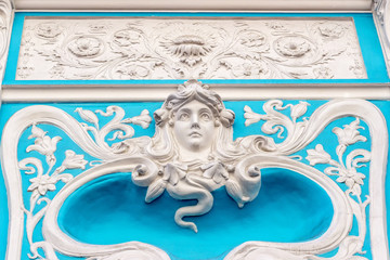 Decorative gypsum stucco