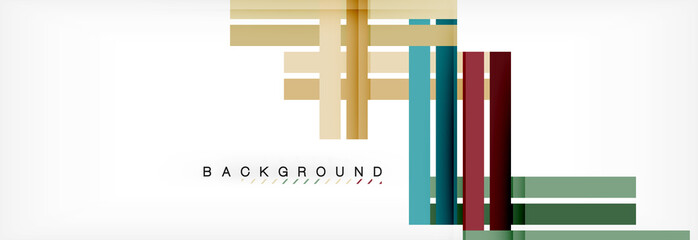 Minimal line design abstract background