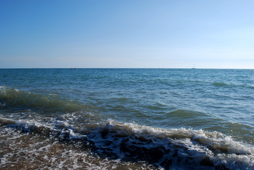 Mediterranean sea waves