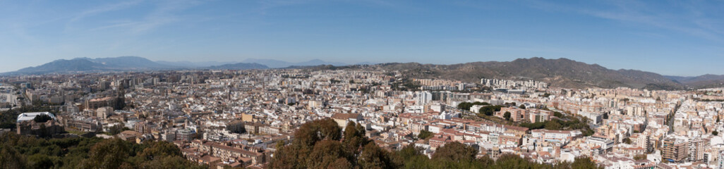 Fototapeta na wymiar Málaga cityscape