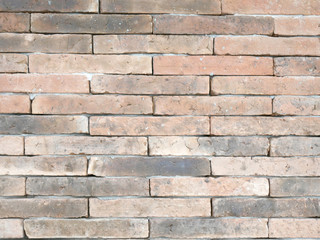 Abstract old vintage Brick wall background pattern