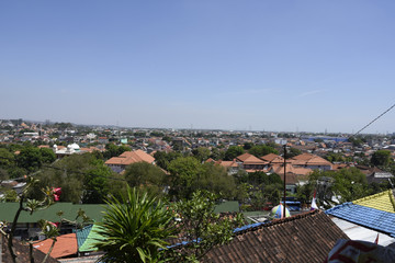Rainbow Village in Semerang, Indonesia