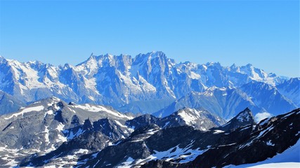 Obraz premium Grandes Jorasses