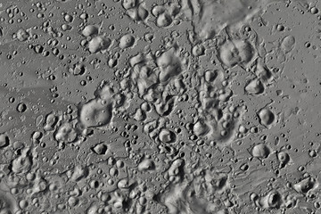 Top view of a volcanic lava texture