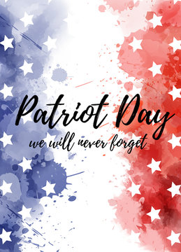 USA Patriot day background