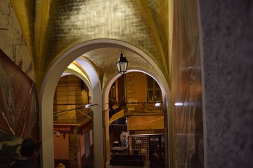 Entrance to Old Town at Night