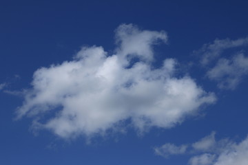 clouds with blue sky background