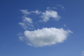 clouds with blue sky background