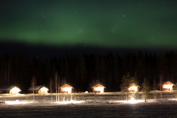 Nothern lights in finland