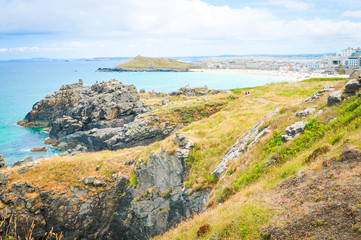 Landscape in Cornwall, England