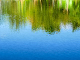 Abstract water reflection texture background