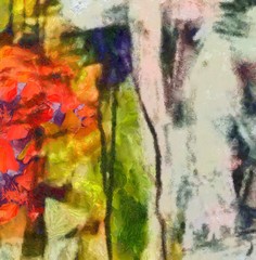 Detailed close-up grunge clouds abstract background. Dry brush strokes hand drawn oil painting on canvas texture. Creative simple pattern for graphic work, web design or wallpaper. 