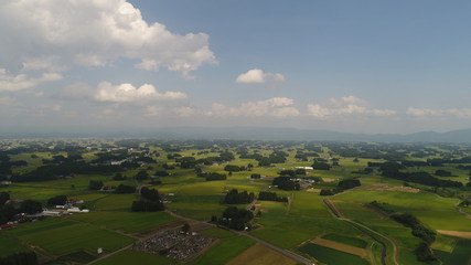 田舎の晴天