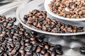 Coffee beans 3 level roast