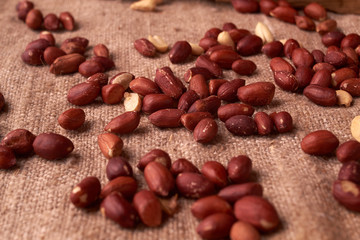 Peanut snacks nuts eating snacks red peanuts peanuts fried peanuts. concept of a good Friday rest