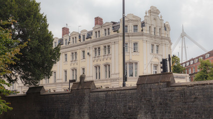 Obraz premium Cardiff Inner City. Capitol of Wales