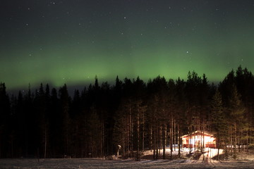 Nothern lights in finland