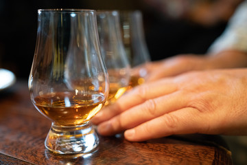 Whiskey tasting