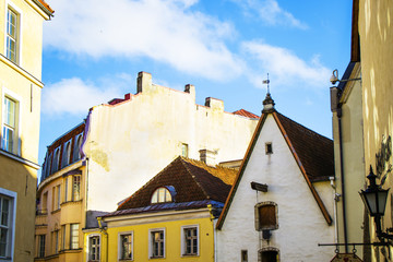 Fototapeta na wymiar old town and landmarks Tallinn