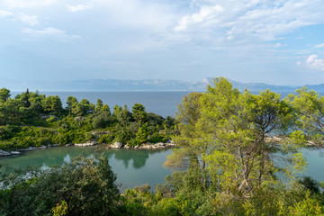Beautiful landscape in Croatia.