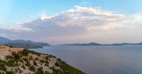 Fototapeta na wymiar Beautiful landscape in Croatia.