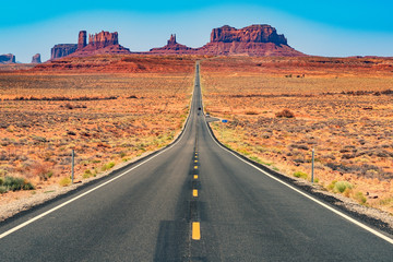Road to Monument Valley, Utah