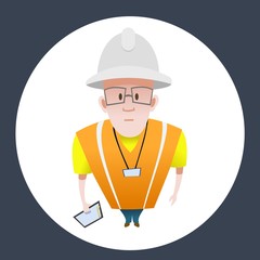 housing inspector in the door eye