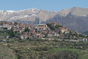 Fototapeta na wymiar Triora ancient village, Province of Imperia, Italy