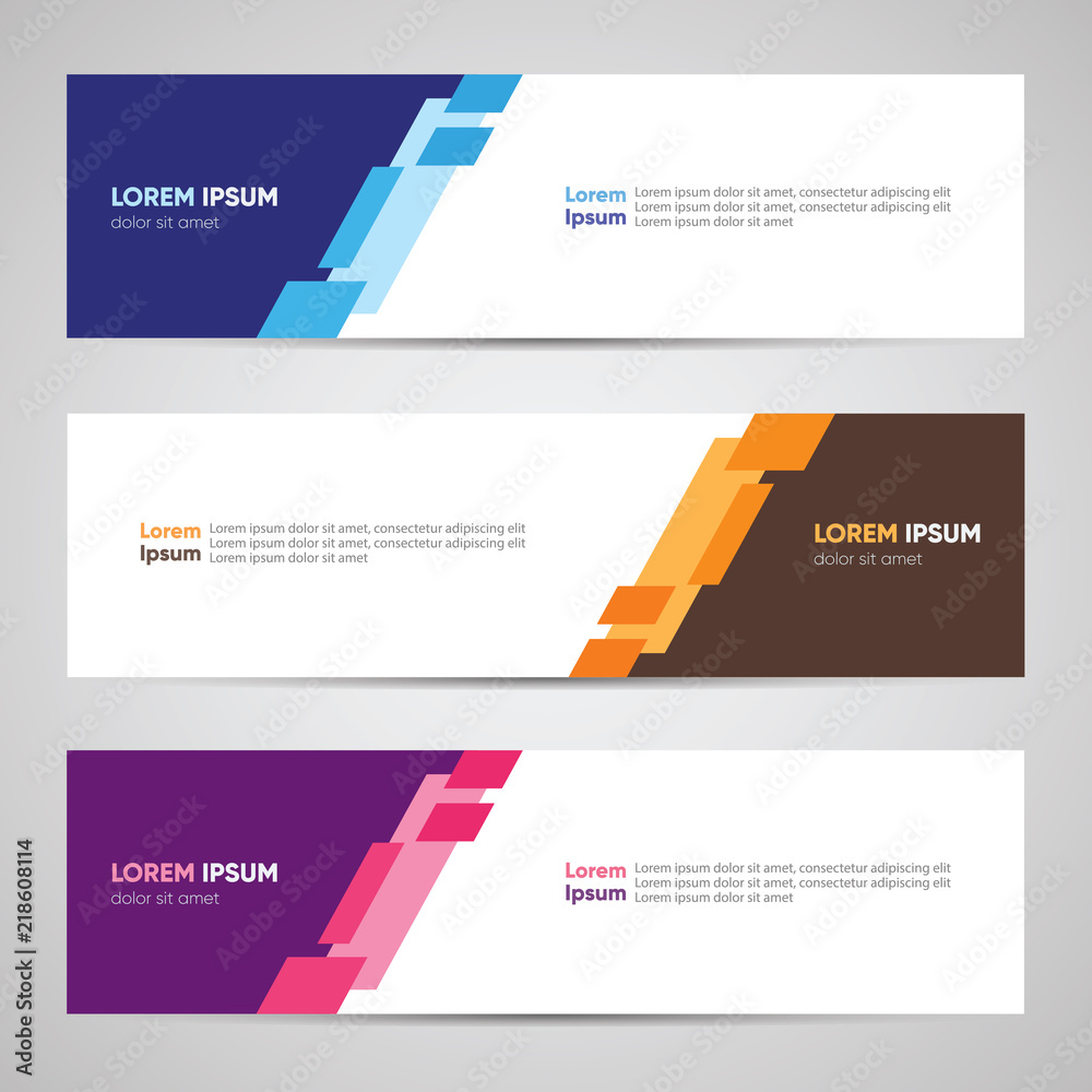 Poster modern banner design. banner backdrop background header footer web template. abstract colorful banne