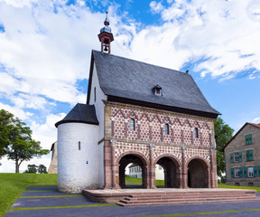Fototapeta premium View of the King‘s Hall in Lorsch, Hesse, Germany, Europe