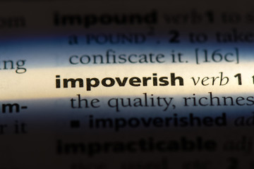 impoverish