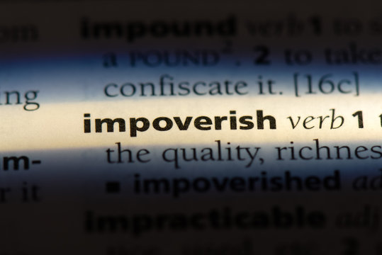 impoverish