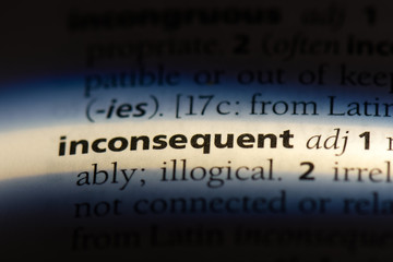 inconsequent