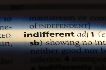 indifferent
