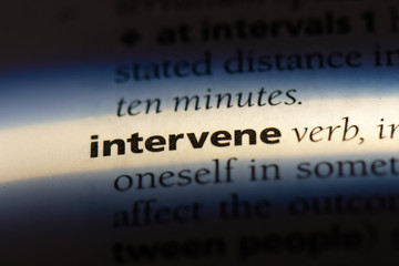intervene