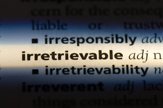 Irretrievable Images – Browse 77 Stock Photos, Vectors, and Video