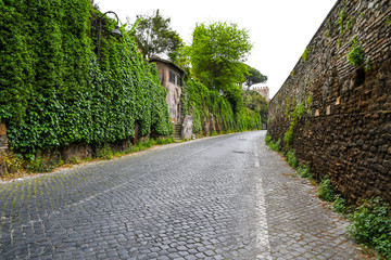 アッピア街道（ローマ、イタリア）ー古代ローマの幹線道路