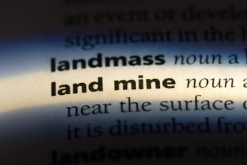 land mine
