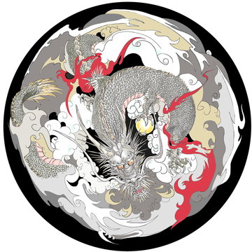 雲龍図 Images – Browse 17 Stock Photos, Vectors, and Video | Adobe